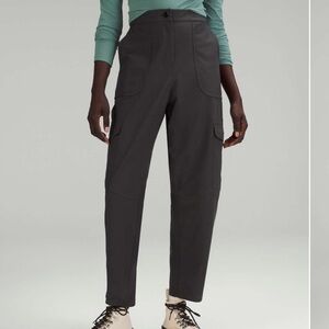 Lululemon Light Utilitech Cargo Pocket High-Rise Pants Graphite Grey